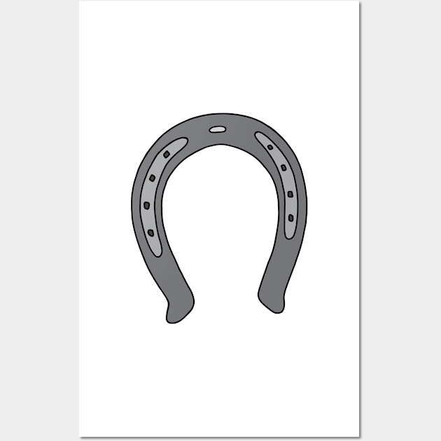 Lucky Horseshoe Wall Art by murialbezanson